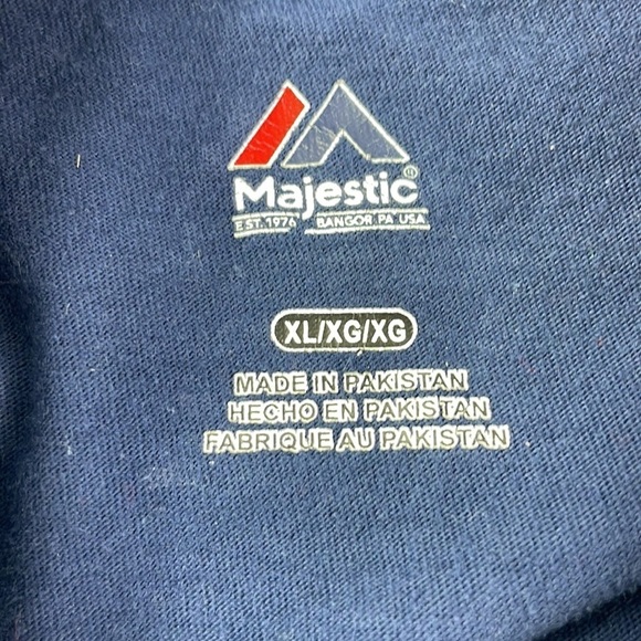 Seahawks Men’s Navy Blue Short Sleeve Tee Short, size XL - Picture 3 of 8